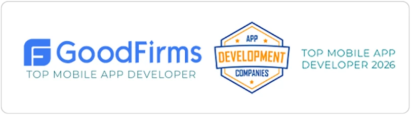 Painel de Prêmios Top Mobile App Developer e GoodFirms
