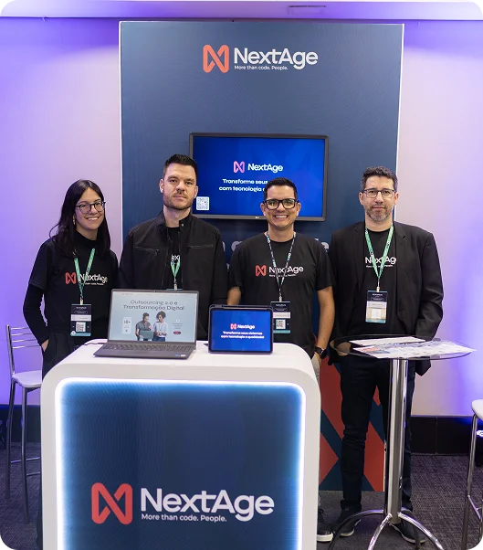 Time NextAge em evento