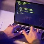 Image of a man vibe-coding