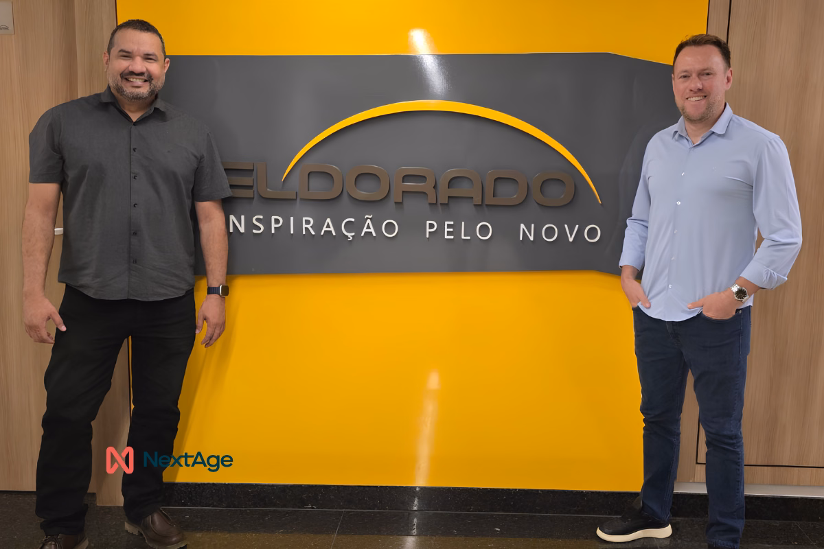 Marcelo, CEO da NextAge, visitando o Instituto Eldorado em Manaus