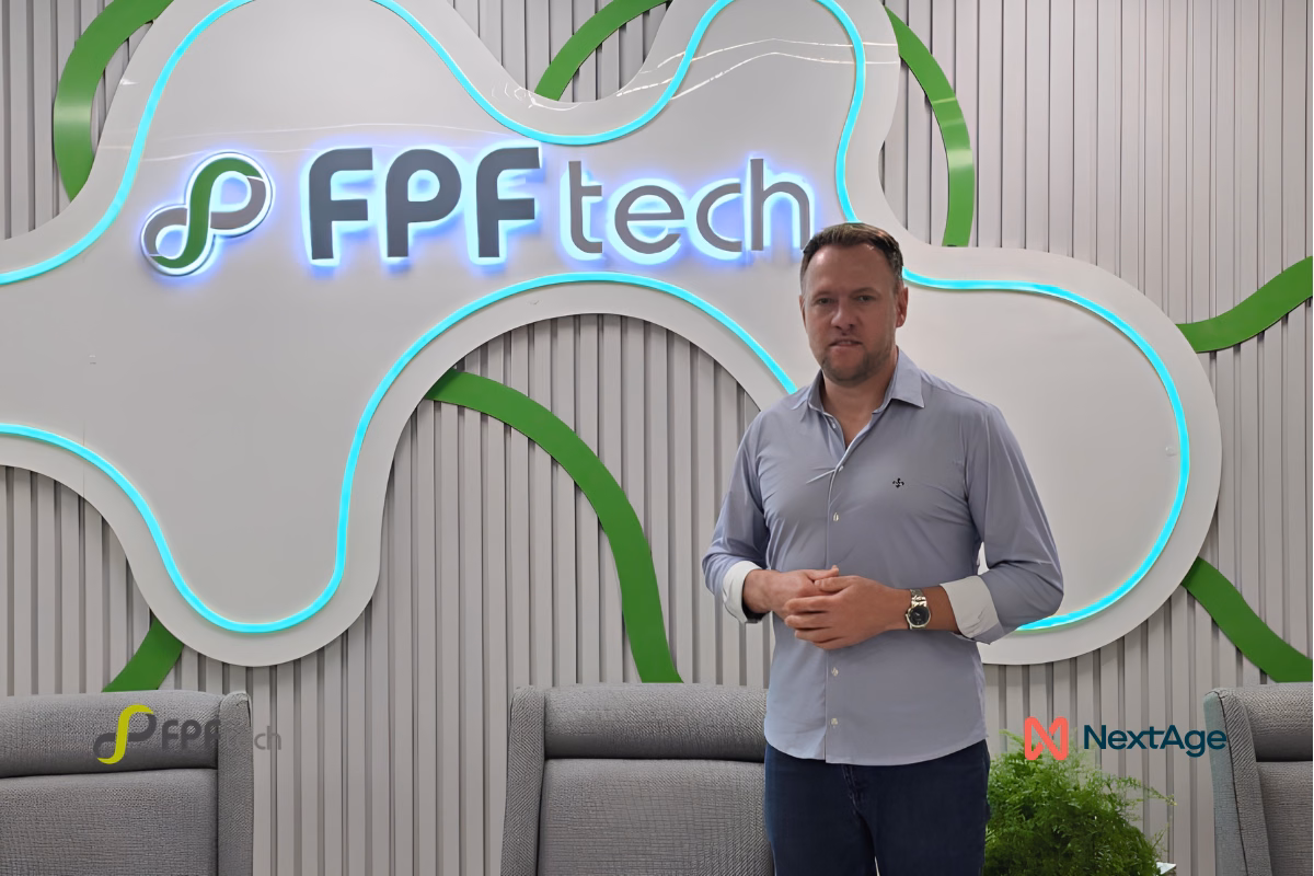 Marcelo, CEO da NextAge, visitando a FPF Tech em Manaus